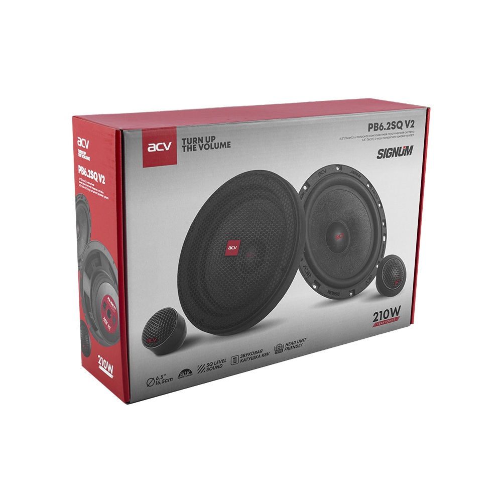 Акустика автомобильная ACV SIGNUM PB6.2SQ V2 