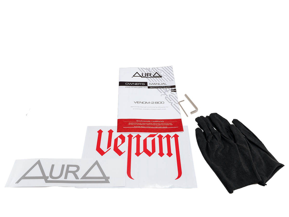 Двух и трехканальные усилители AurA VENOM-2.800 