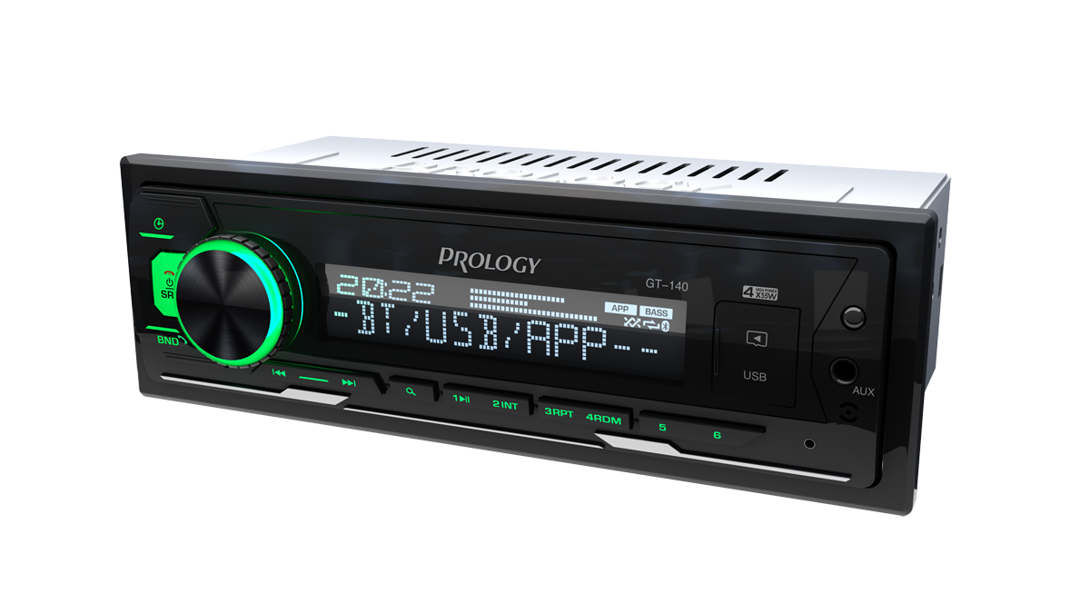1-DIN USB/SD-ресиверы (без CD) Prology GT-140 
