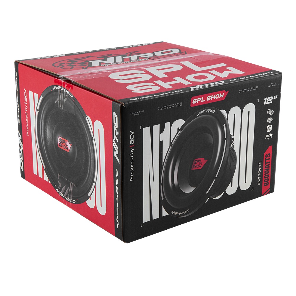 Сабвуферные динамики ACV SPL SHOW NITRO N12-S800D4 