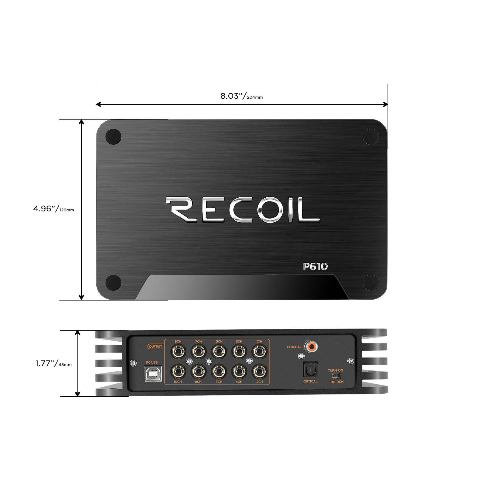 Процессоры, процеусилители Recoil P610 
