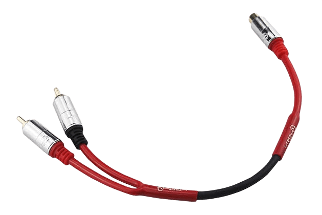 Кабели межблочные (RCA), AUX, HDMI, RCA разъёмы Ural YRCA-PT1F2M 