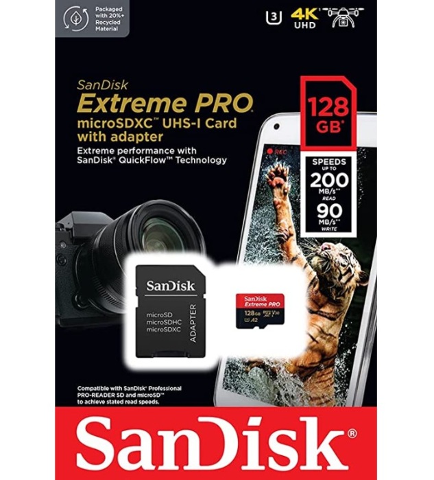 Карты памяти SD SanDisk 128Gb