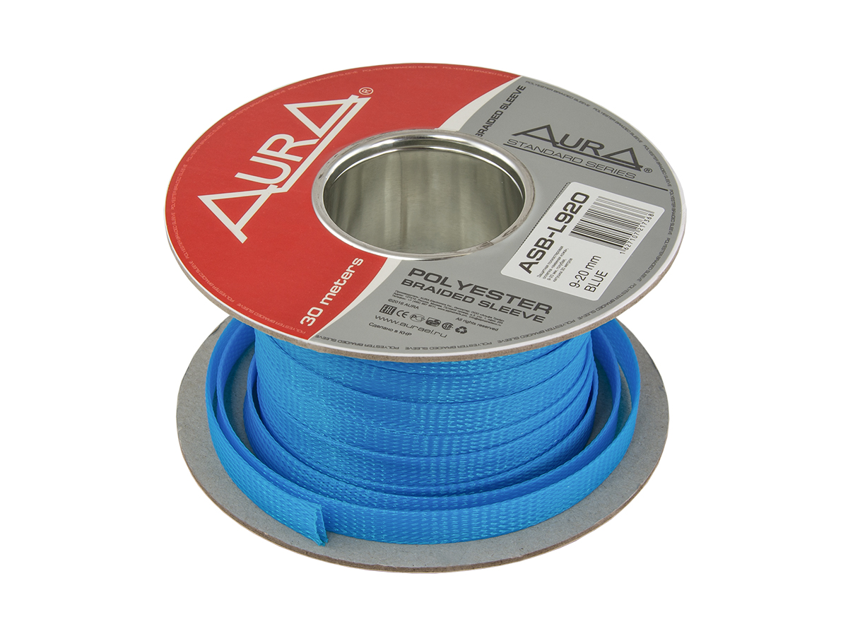 Полиэстеровый рукав (змеиная кожа) AurA ASB-920 BLUE 