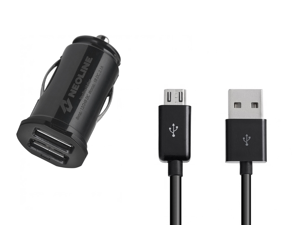 Зарядные устройства для смартфонов, Кабели Neoline Volter Micro USB 