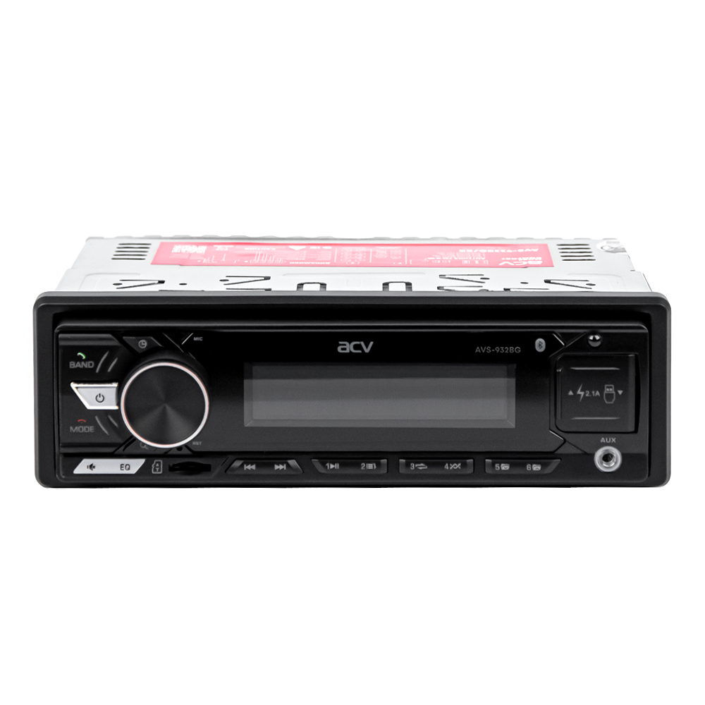 1-DIN USB/SD-ресиверы (без CD) ACV AVS-932BG 
