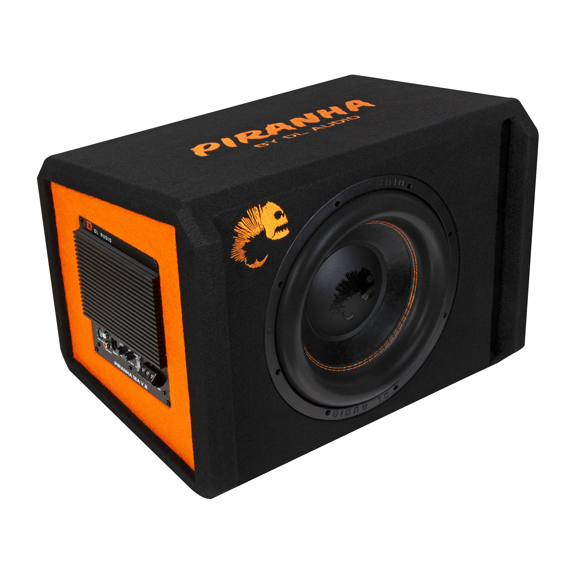 Cабвуферы корпусные активные DL Audio Piranha 12A V2 Black 