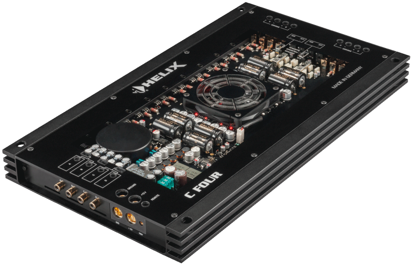 Интерфейсы для подключения усилителей Helix C FOUR/C ONE 