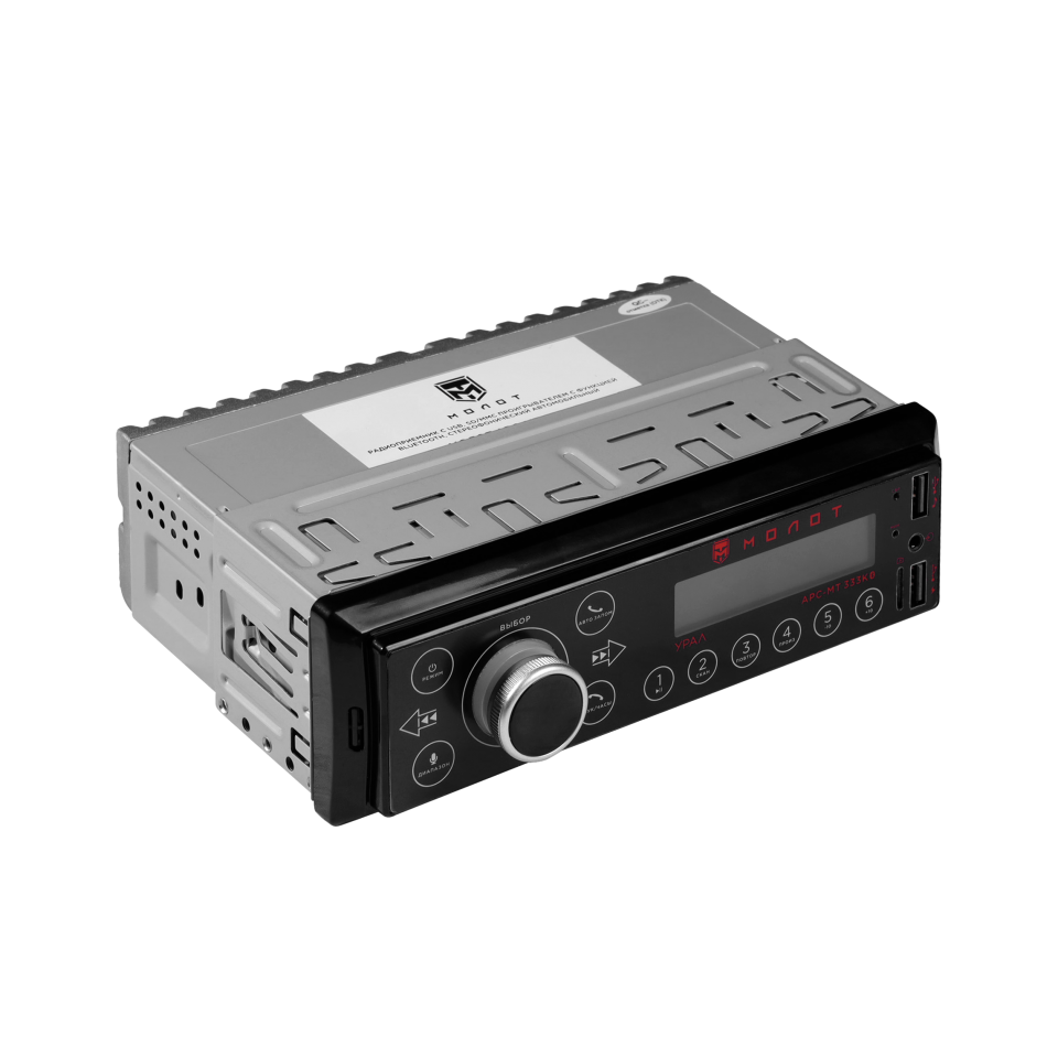 1-DIN USB/SD-ресиверы (без CD) Ural Урал Молот АРС-МТ 333К 