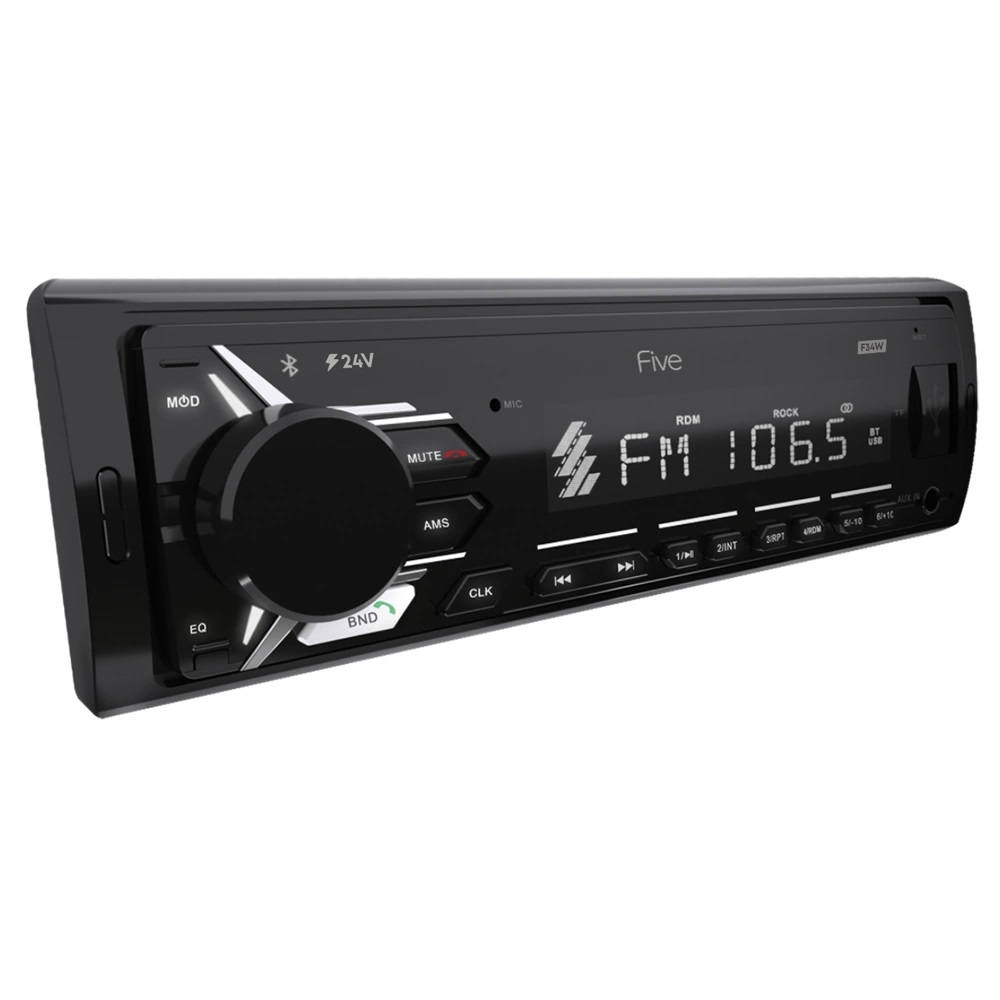 1-DIN USB/SD-ресиверы (без CD) FIVE F34W 