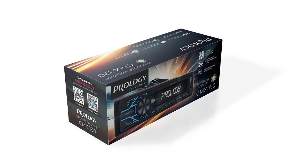 1-DIN USB/SD-ресиверы (без CD) Prology CMX-190 