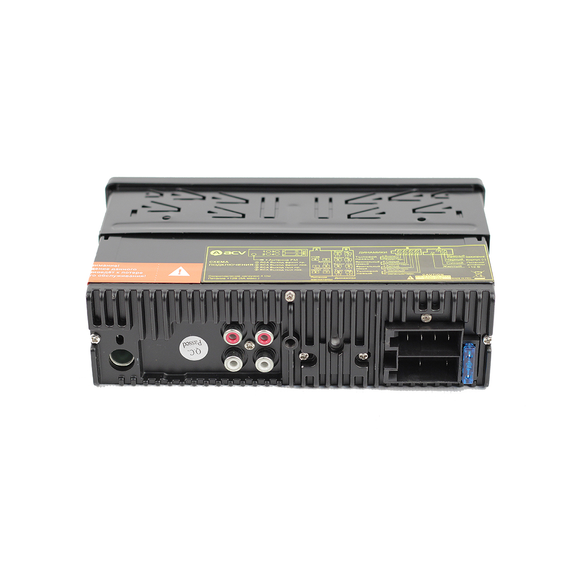 1-DIN USB/SD-ресиверы (без CD) ACV AVS-814BB 
