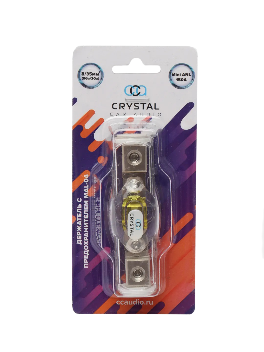 Дистрибьюторы, колбы, держатели предохранителя Crystal Car Audio MAL-04 