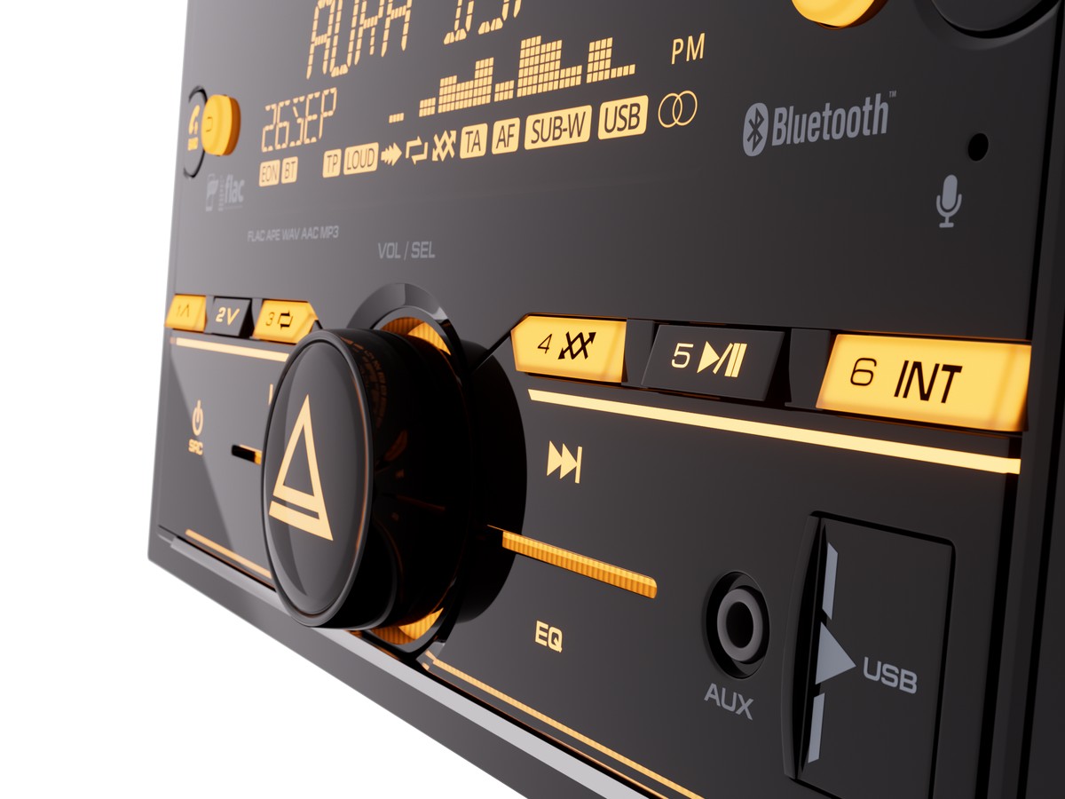 2-DIN DVD/MP3 ресиверы AurA STORM-846DSP 