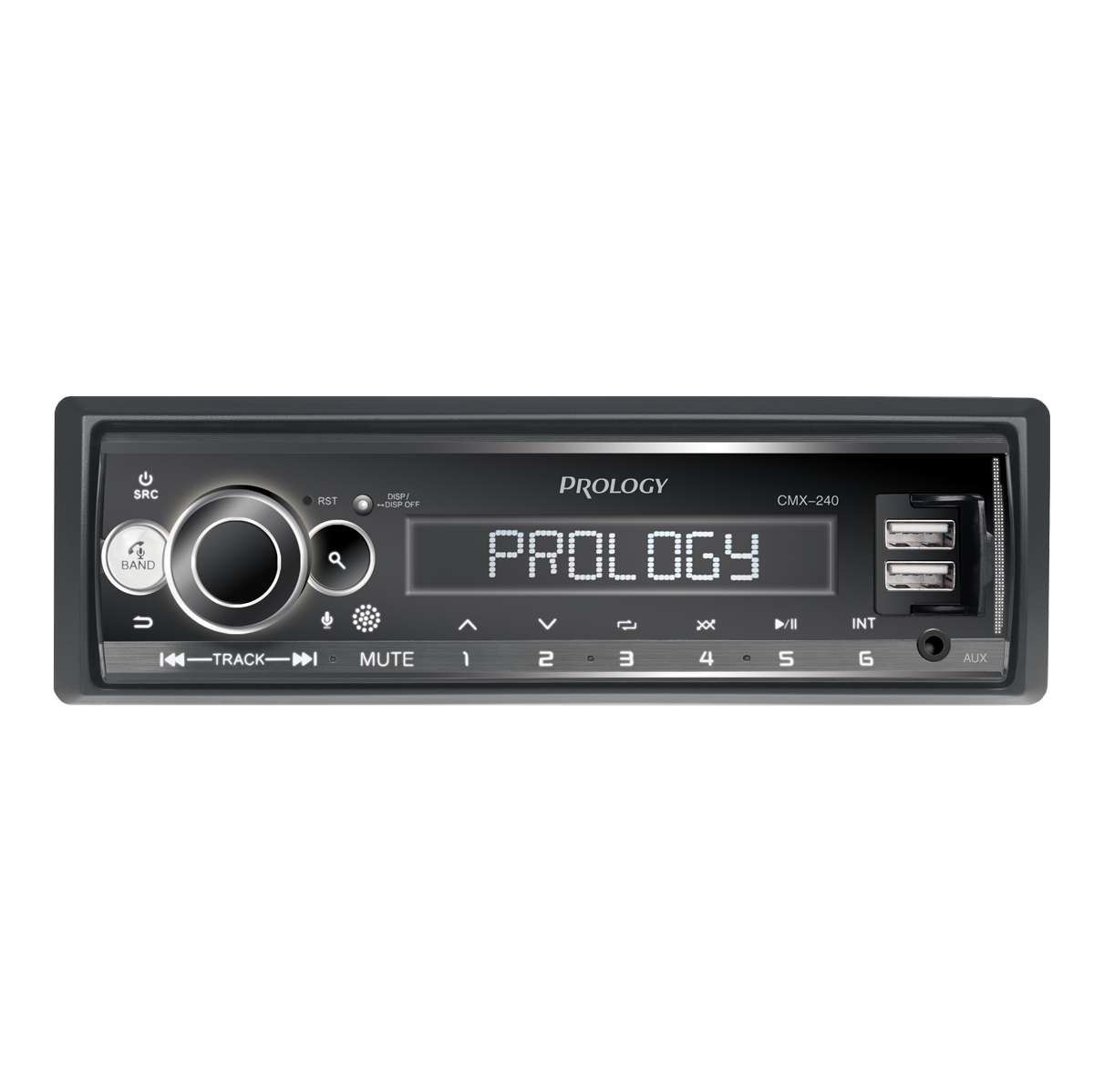 1-DIN USB/SD-ресиверы (без CD) Prology CMX-240 