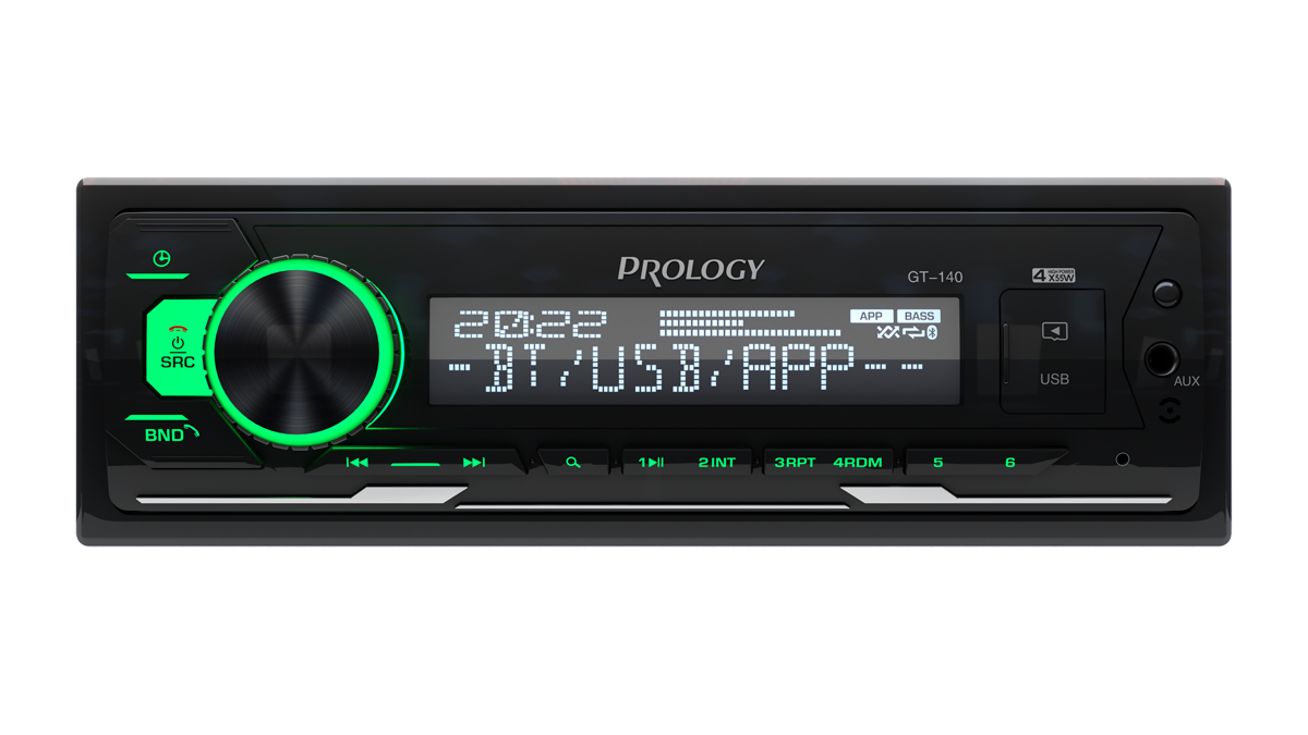 1-DIN USB/SD-ресиверы (без CD) Prology GT-140 