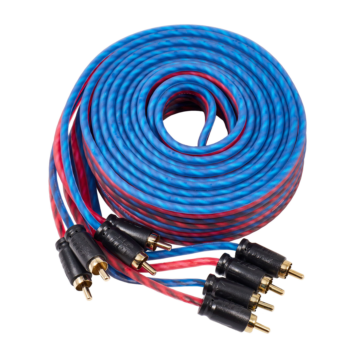 Кабели межблочные (RCA), AUX, HDMI, RCA разъёмы KICX Headshot RCA-44-5-SSP 
