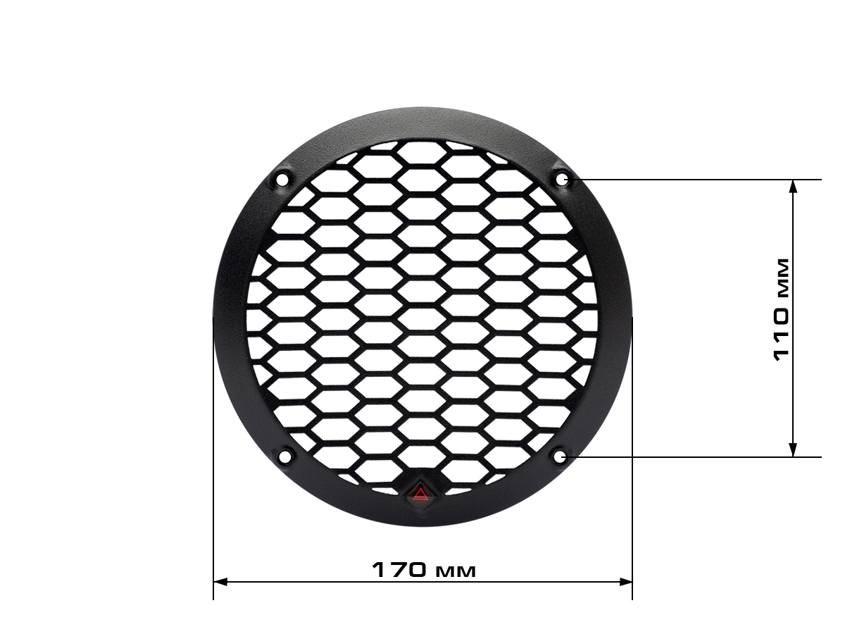 Решетки (сетки) для динамиков. Крепеж для динамиков. AurA WGM-3406 