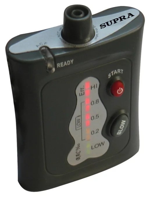 Алкотестеры Supra ATS 170 black