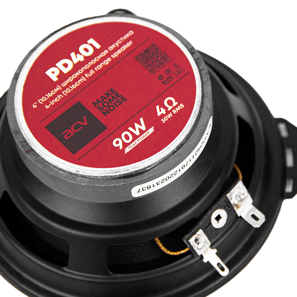 Акустика автомобильная ACV PD-401BEATS 