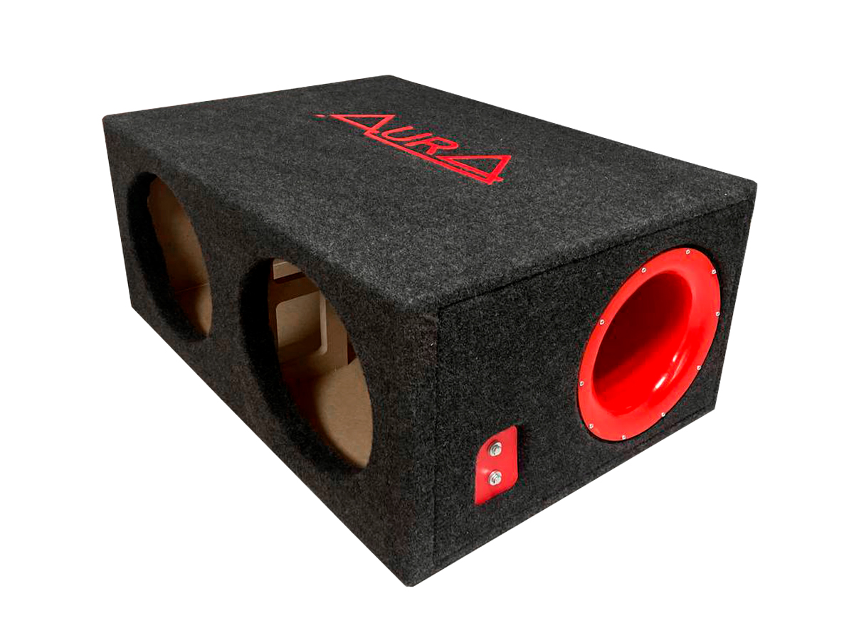 Корпуса для сабвуферов и акустики AurA BOX-2X12-115-T200/2 