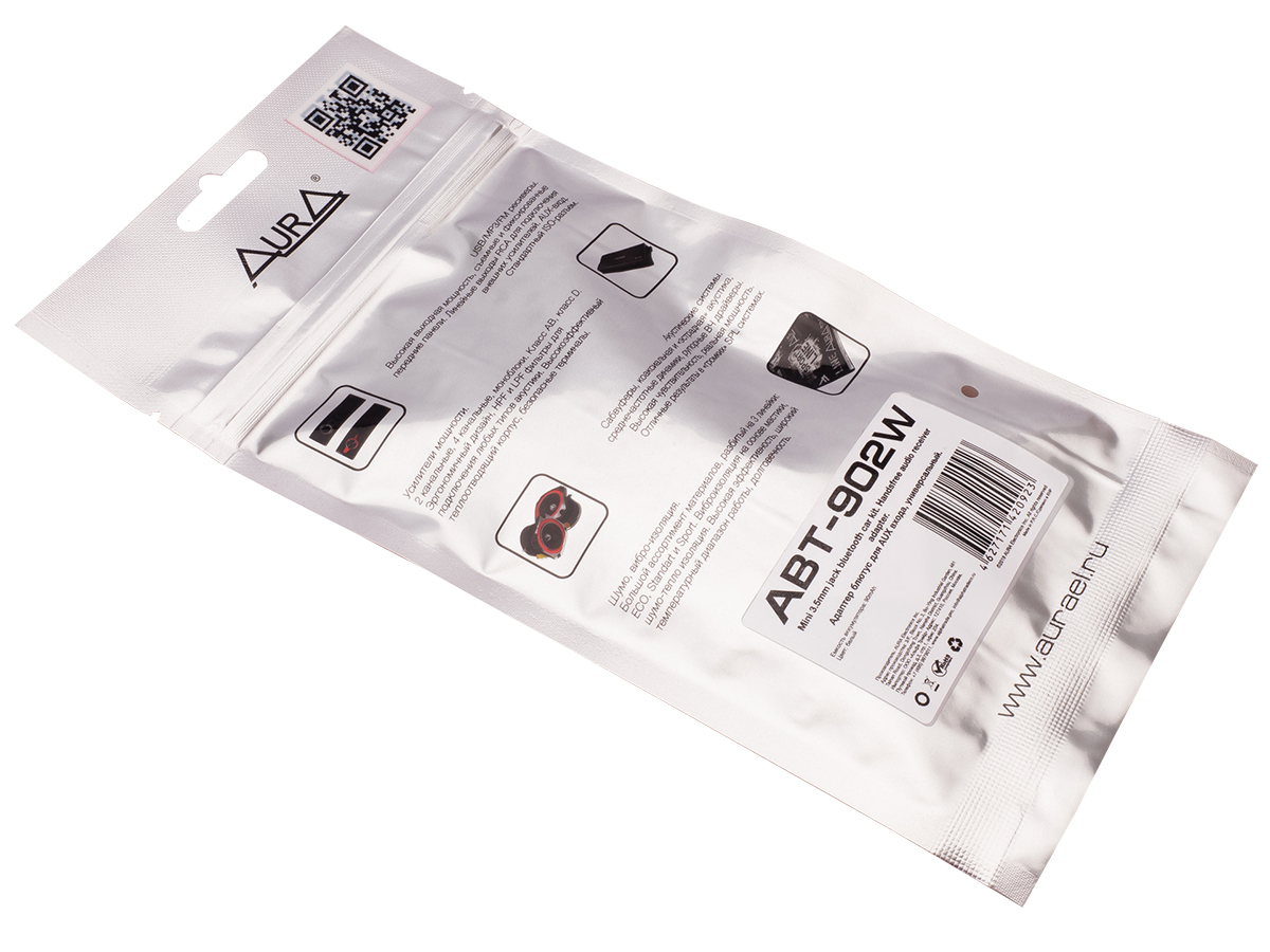 1-DIN USB/SD-ресиверы (без CD) AurA ABT-902W 