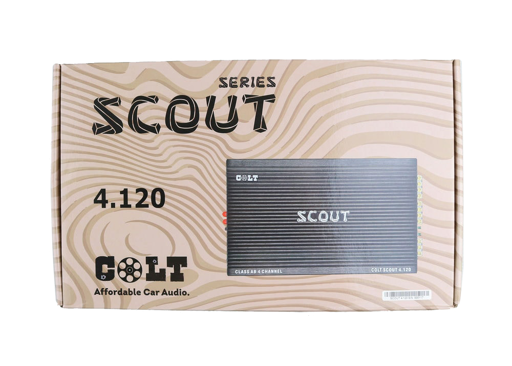 Четырёхканальные усилители COLT SCOUT 4.120 