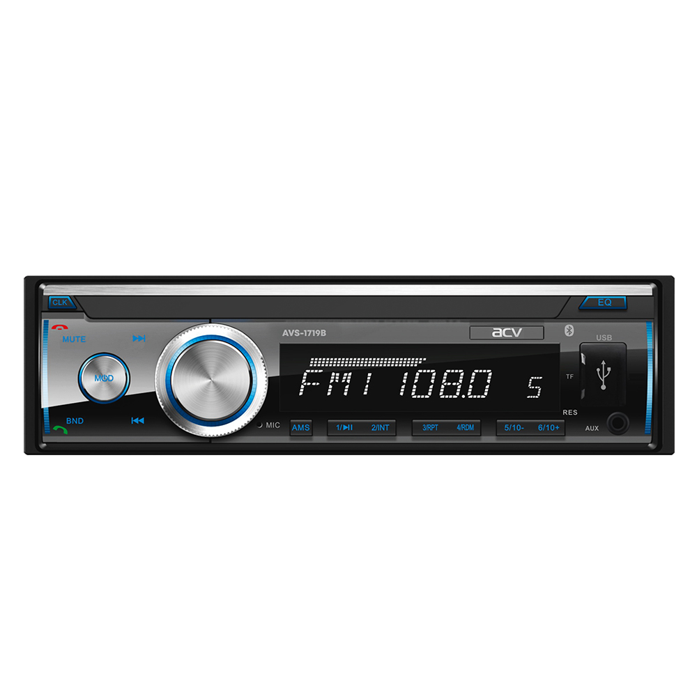 1-DIN USB/SD-ресиверы (без CD) ACV AVS-1719B 