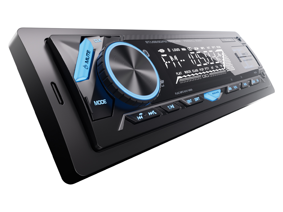1-DIN USB/SD-ресиверы (без CD) AurA FIREBALL-302BT 