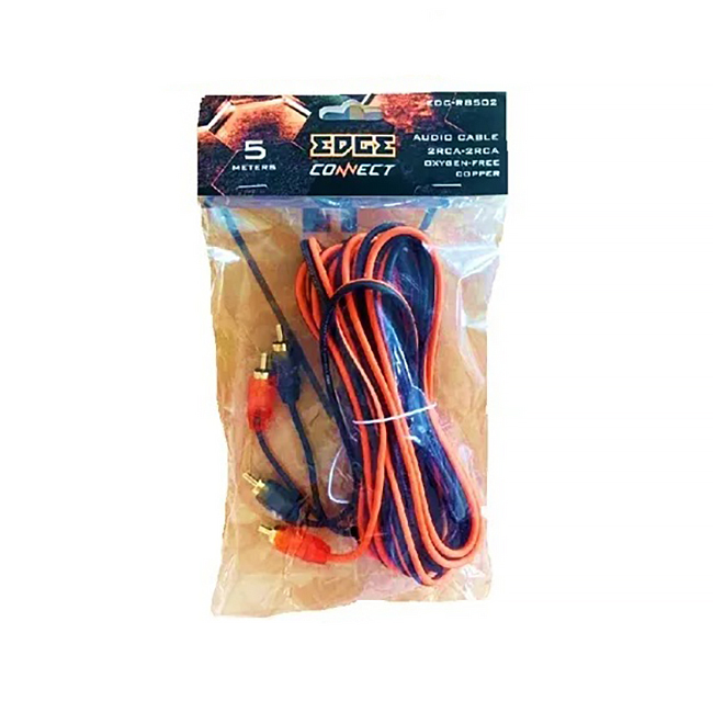 Кабели межблочные (RCA), AUX, HDMI, RCA разъёмы EDGE EDC-RB502 