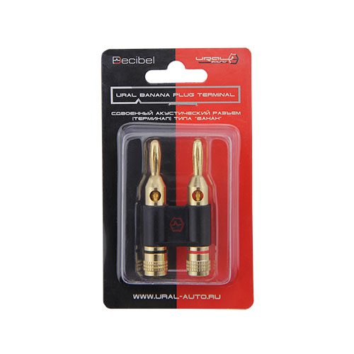 Клеммы акустические, силовые, коннекторы, гильзы Ural BANANA PLUG TERMINAL 