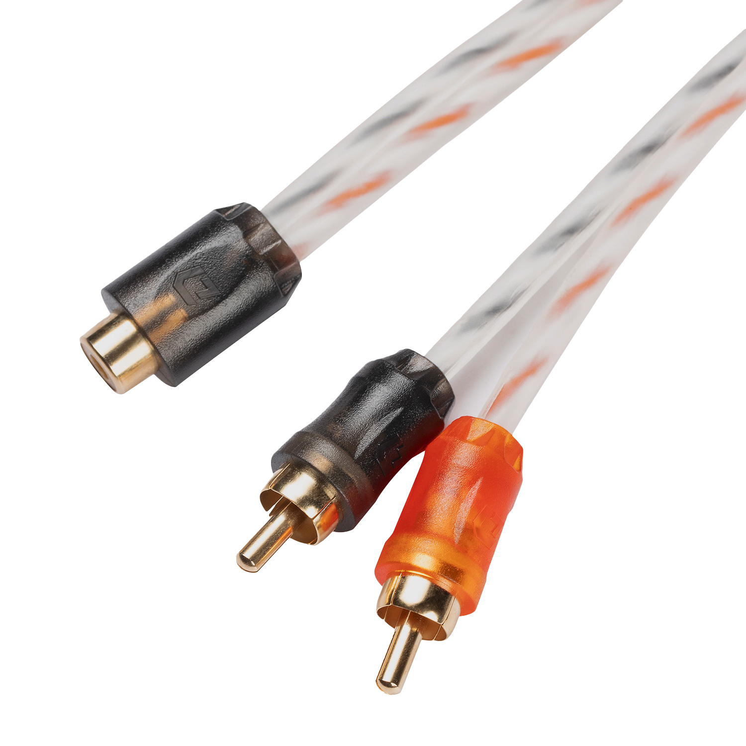 Кабели межблочные (RCA), AUX, HDMI, RCA разъёмы DL Audio Barracuda YRCA 1F2M 