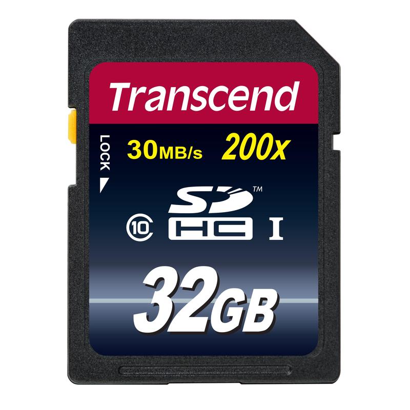 Карты памяти SD Transcend SD 32Gb TS32GSDHC10