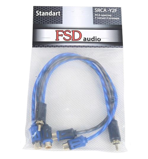 Кабели межблочные (RCA), AUX, HDMI, RCA разъёмы FSD audio SRCA - Y 2F 