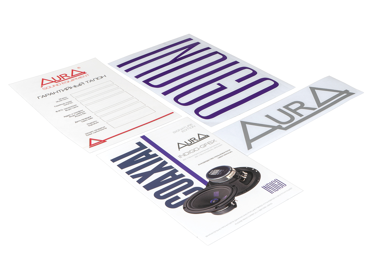 Акустика автомобильная AurA INDIGO-GF6X 