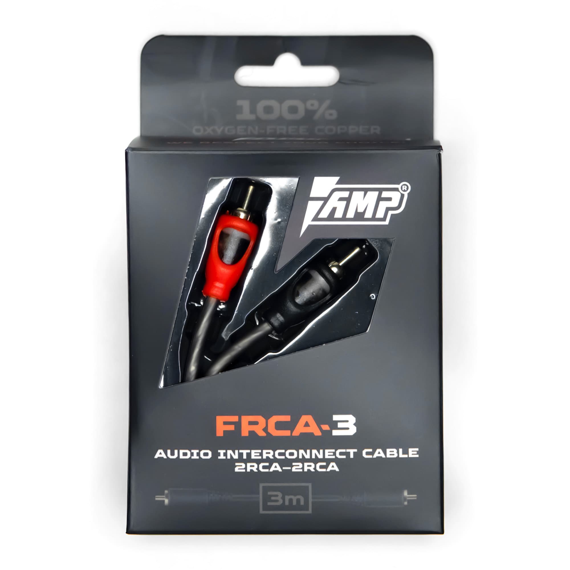 Кабели межблочные (RCA), AUX, HDMI, RCA разъёмы AMP FRCA-3 