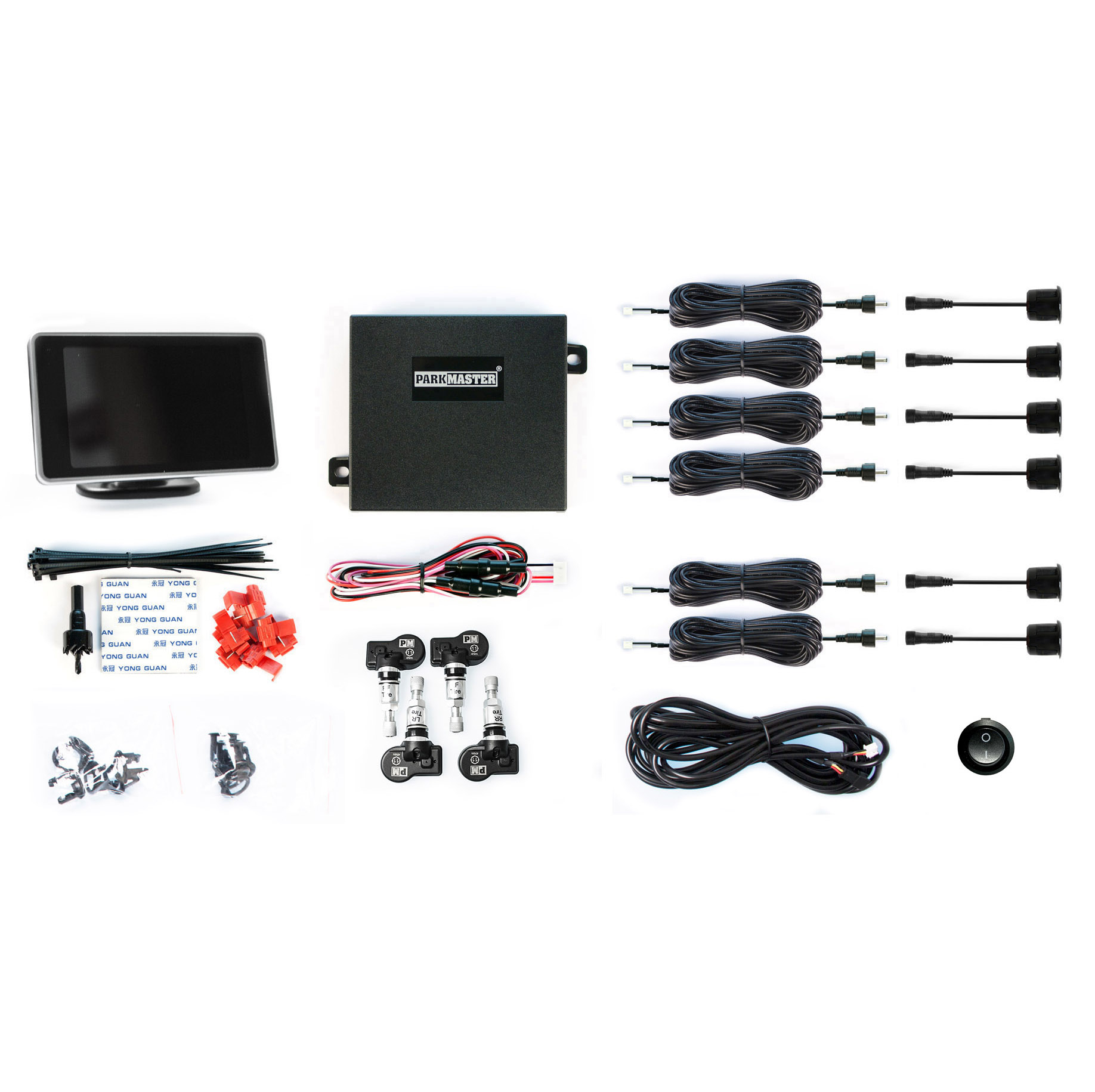 Датчики давления в шинах Parkmaster TP-62-BLACK