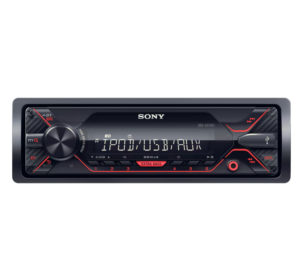 1-DIN USB/SD-ресиверы (без CD) Sony DSX-A210UI 