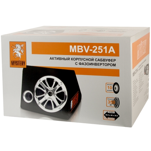 Cабвуферы корпусные активные Mystery MBV-251A 