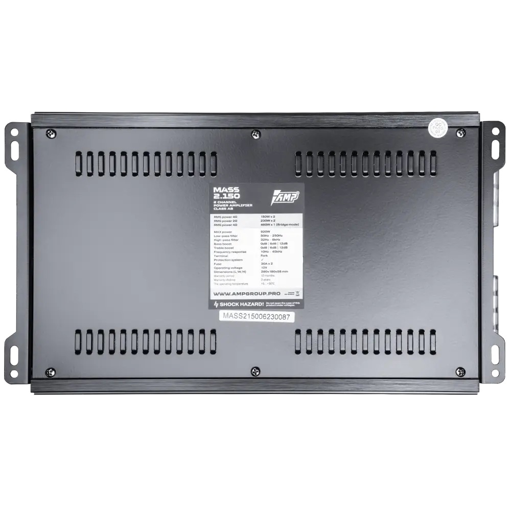 Двух и трехканальные усилители AMP MASS 2.150 