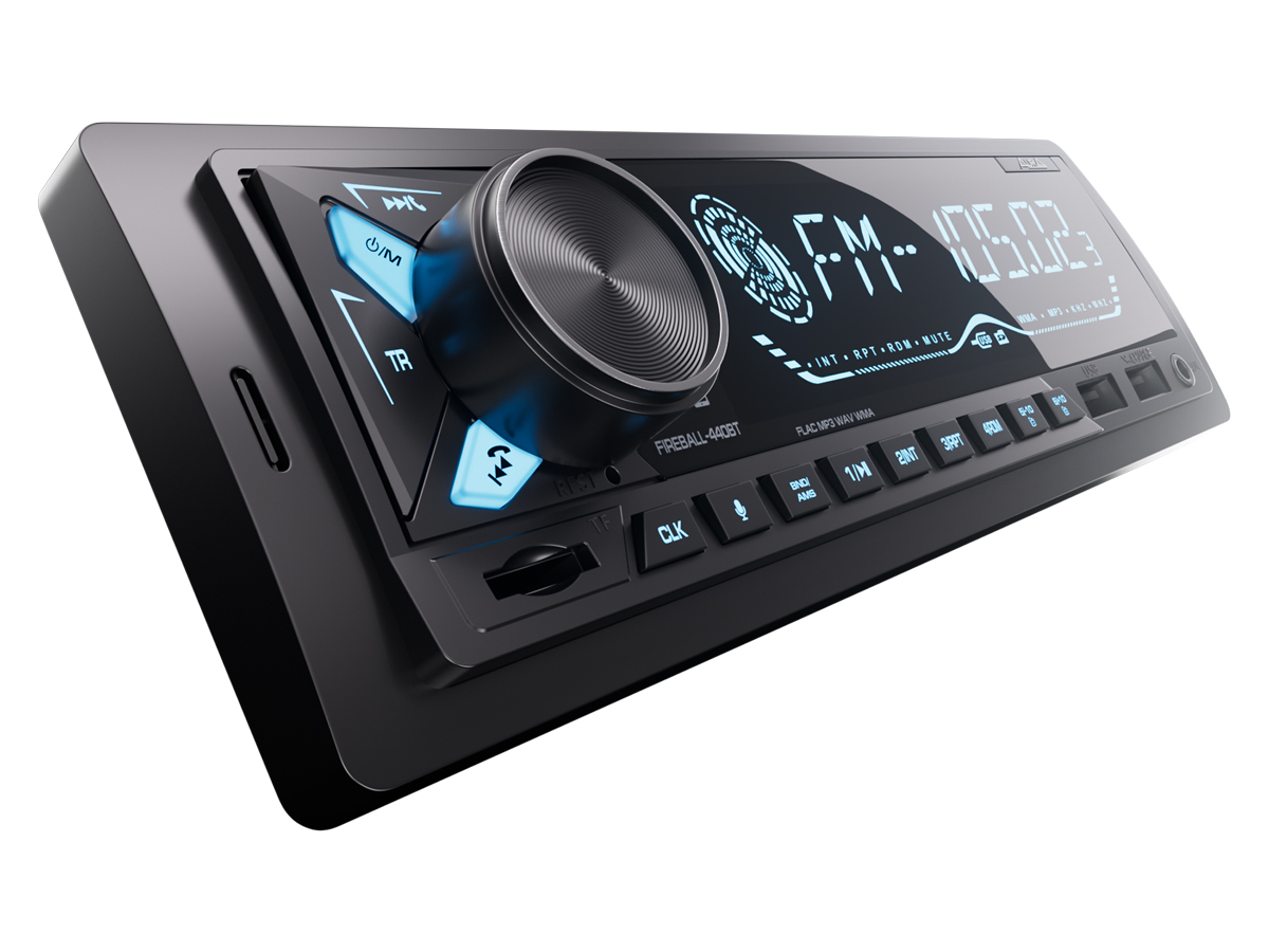 1-DIN USB/SD-ресиверы (без CD) AurA FIREBALL-440BT 