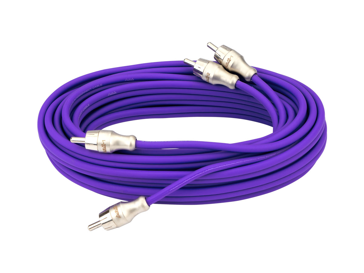 Кабели межблочные (RCA), AUX, HDMI, RCA разъёмы AurA RCA-B250 MkII 