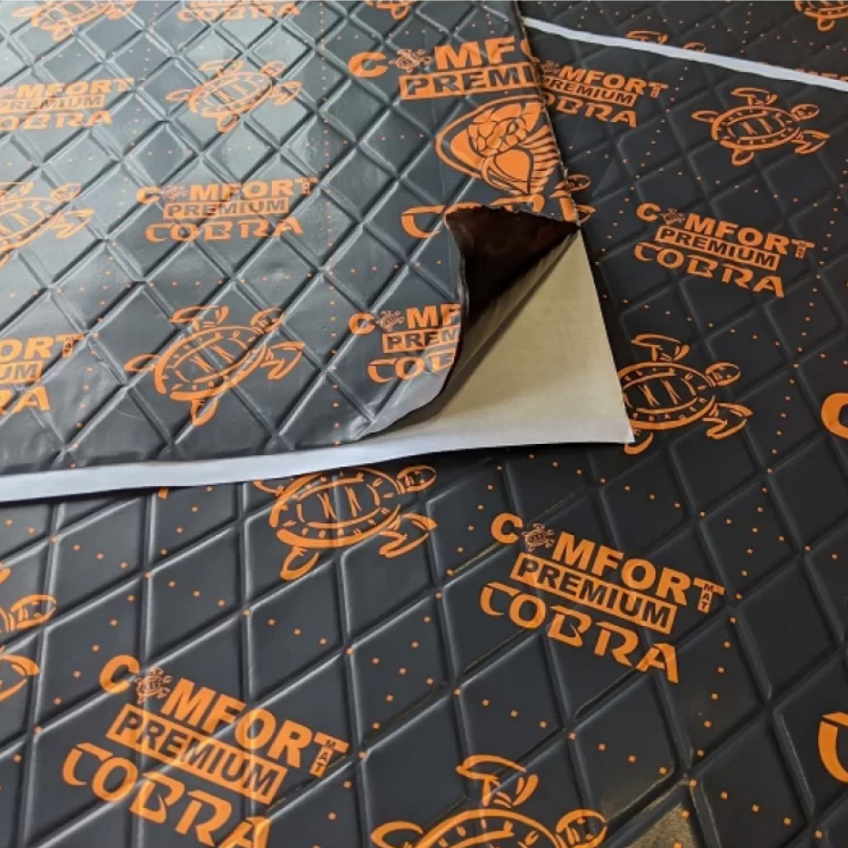 Виброизоляционные (тяжелые) материалы Comfort Cobra