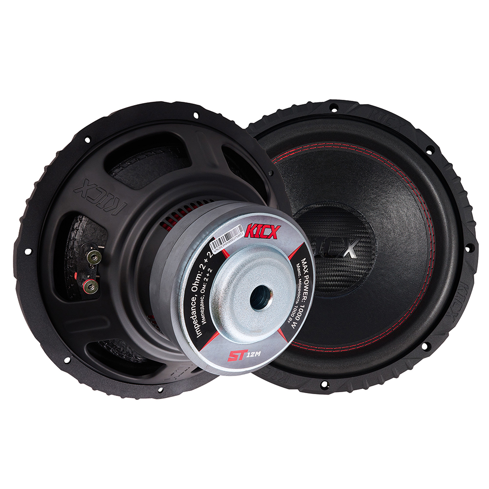 Сабвуферные динамики KICX ST 12M 