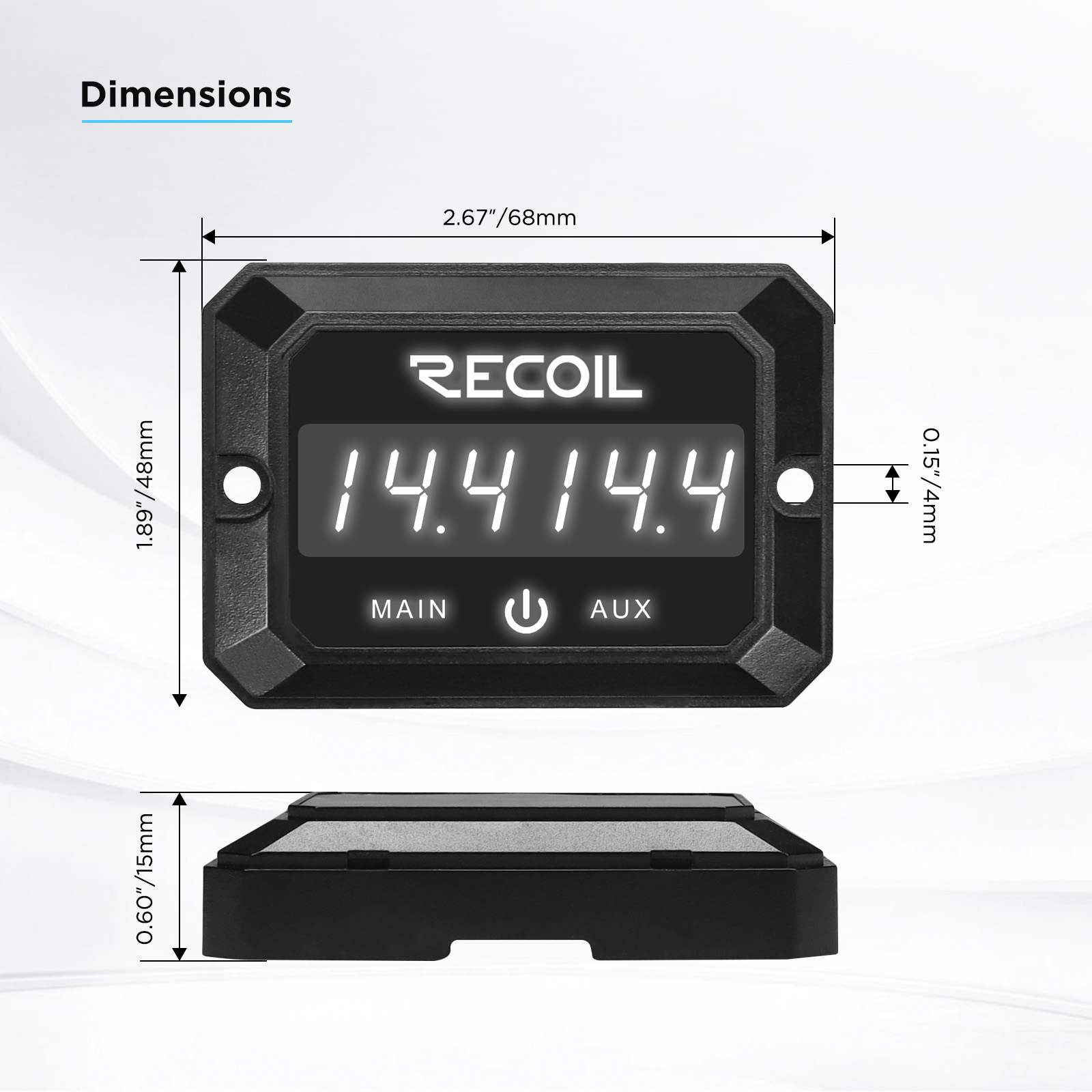 Конденсаторы, вольтметры, силовые реле, фильтры Recoil PDVD 