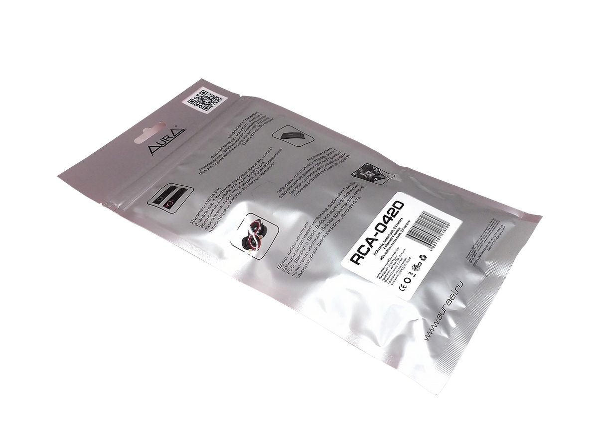 Кабели межблочные (RCA), AUX, HDMI, RCA разъёмы AurA RCA-0420 