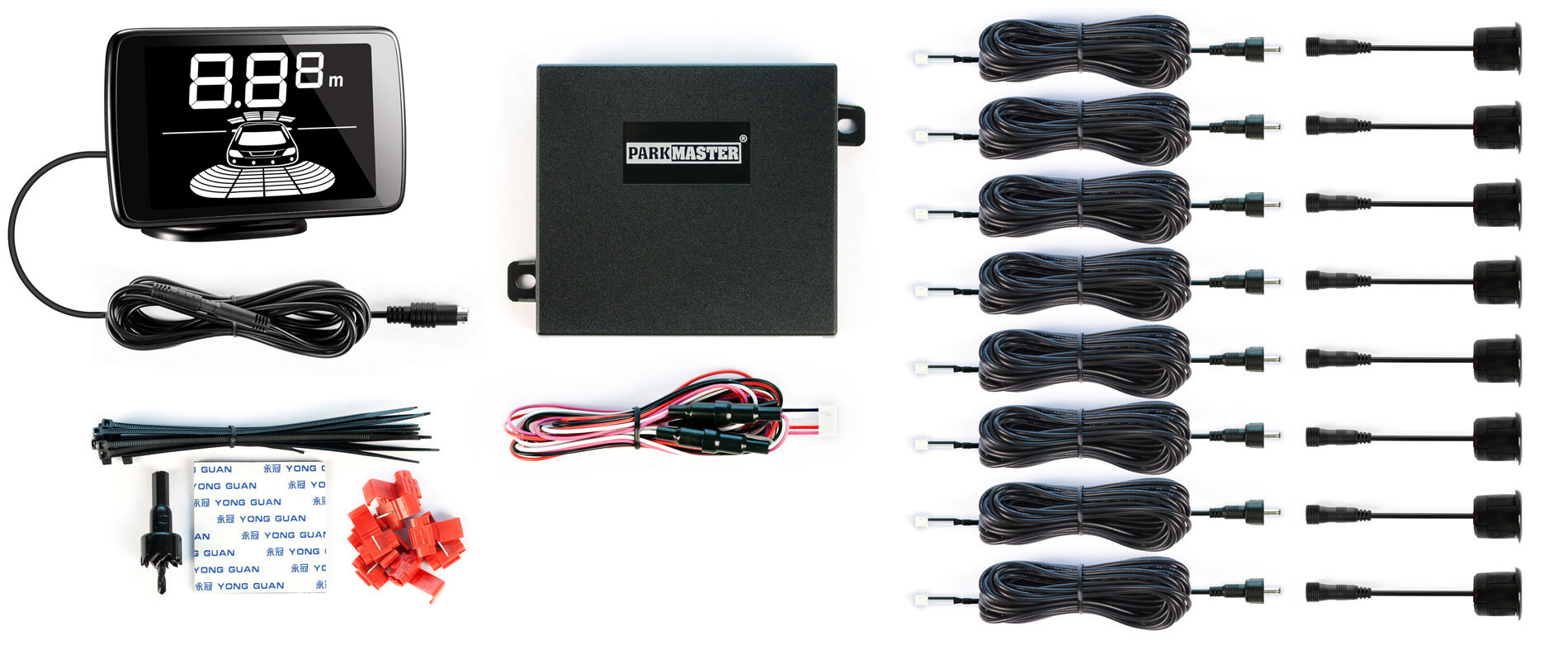 Парковочные радары Parkmaster 238-A-Black