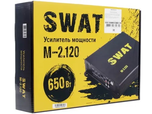Двух и трехканальные усилители Swat M-2.120 