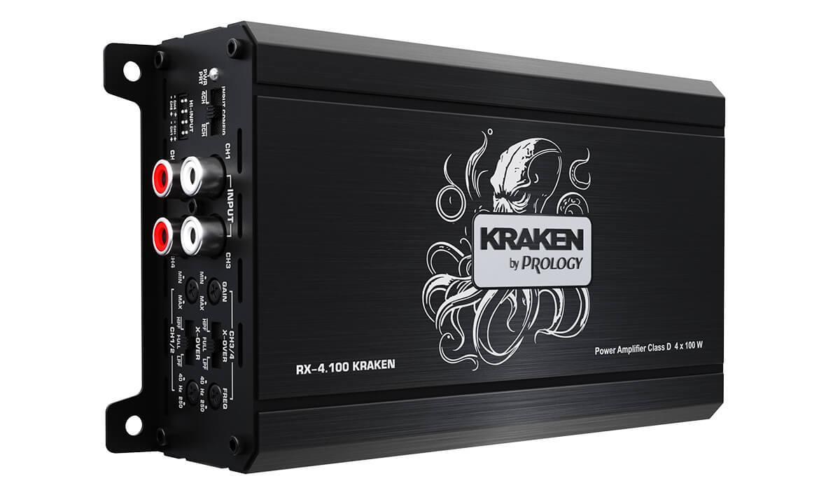 Четырёхканальные усилители Prology RX-4.100 KRAKEN 