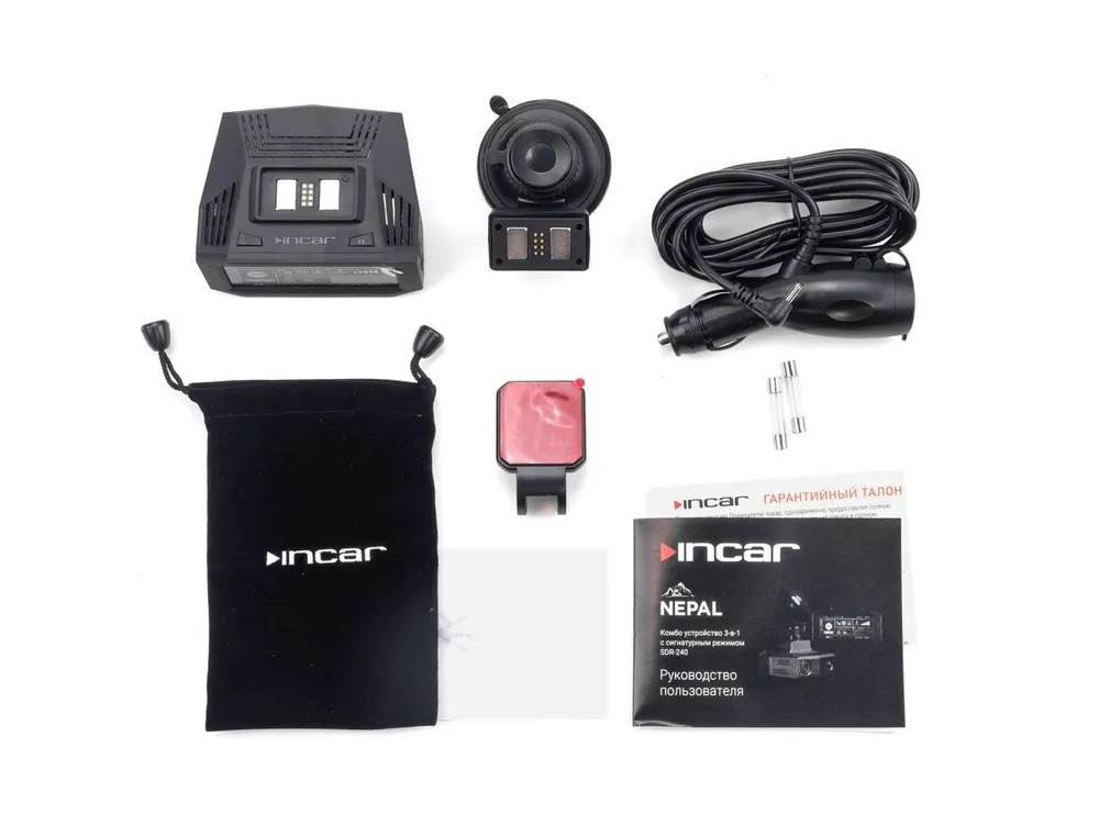 Комбоустройства (Видеорегистраторы с радар-детекторами) Incar SDR-245 Nepal